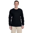 thumbnail image 1 of The Gildan Adult Ultra Cotton 6 oz Long Sleeve T-Shirt - BLACK - XL, 1 of 4