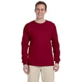 thumbnail image 1 of The Gildan Adult Ultra Cotton 6 oz Long Sleeve T-Shirt - CARDINAL RED - 2XL, 1 of 2