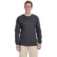 thumbnail image 1 of The Gildan Adult Ultra Cotton 6 oz Long Sleeve T-Shirt - CHARCOAL - 5XL, 1 of 2