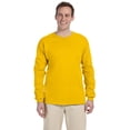 thumbnail image 1 of The Gildan Adult Ultra Cotton 6 oz Long Sleeve T-Shirt - GOLD - 2XL, 1 of 2