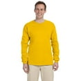 thumbnail image 1 of The Gildan Adult Ultra Cotton 6 oz Long Sleeve T-Shirt - GOLD - M, 1 of 4