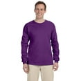 thumbnail image 1 of The Gildan Adult Ultra Cotton 6 oz Long Sleeve T-Shirt - PURPLE - M, 1 of 4