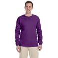 thumbnail image 1 of The Gildan Adult Ultra Cotton 6 oz Long Sleeve T-Shirt - PURPLE - S, 1 of 4