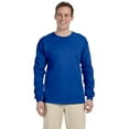 thumbnail image 1 of The Gildan Adult Ultra Cotton 6 oz Long Sleeve T-Shirt - ROYAL - M, 1 of 4