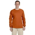 thumbnail image 1 of The Gildan Adult Ultra Cotton 6 oz Long Sleeve T-Shirt - TEXAS ORANGE - XL, 1 of 4