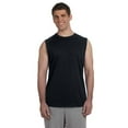 thumbnail image 1 of The Gildan Adult Ultra Cotton 6 oz Sleeveless T-Shirt - BLACK - XL, 1 of 4
