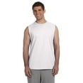 thumbnail image 1 of Gildan Adult Ultra Cotton Sleeveless T-Shirt - G270 - WHITE Extra Large, 1 of 2