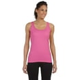 thumbnail image 1 of The Gildan Softstyle 45 oz Fitted Tank Top - AZALEA - M, 1 of 6