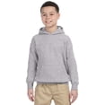 thumbnail image 1 of The Gildan Youth Heavy Blend 8 oz, 50/50 Hood - SPORT GREY - L, 1 of 2