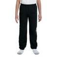 thumbnail image 1 of Gildan Heavy Blend Youth Sweatpants , G182B , Black , X-Large, 1 of 2