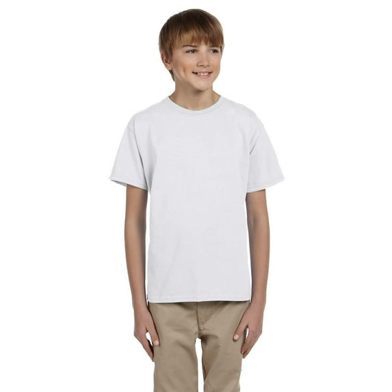 The Gildan Youth Ultra Cotton 6 oz T-Shirt - PREPARED FOR DYE - XS