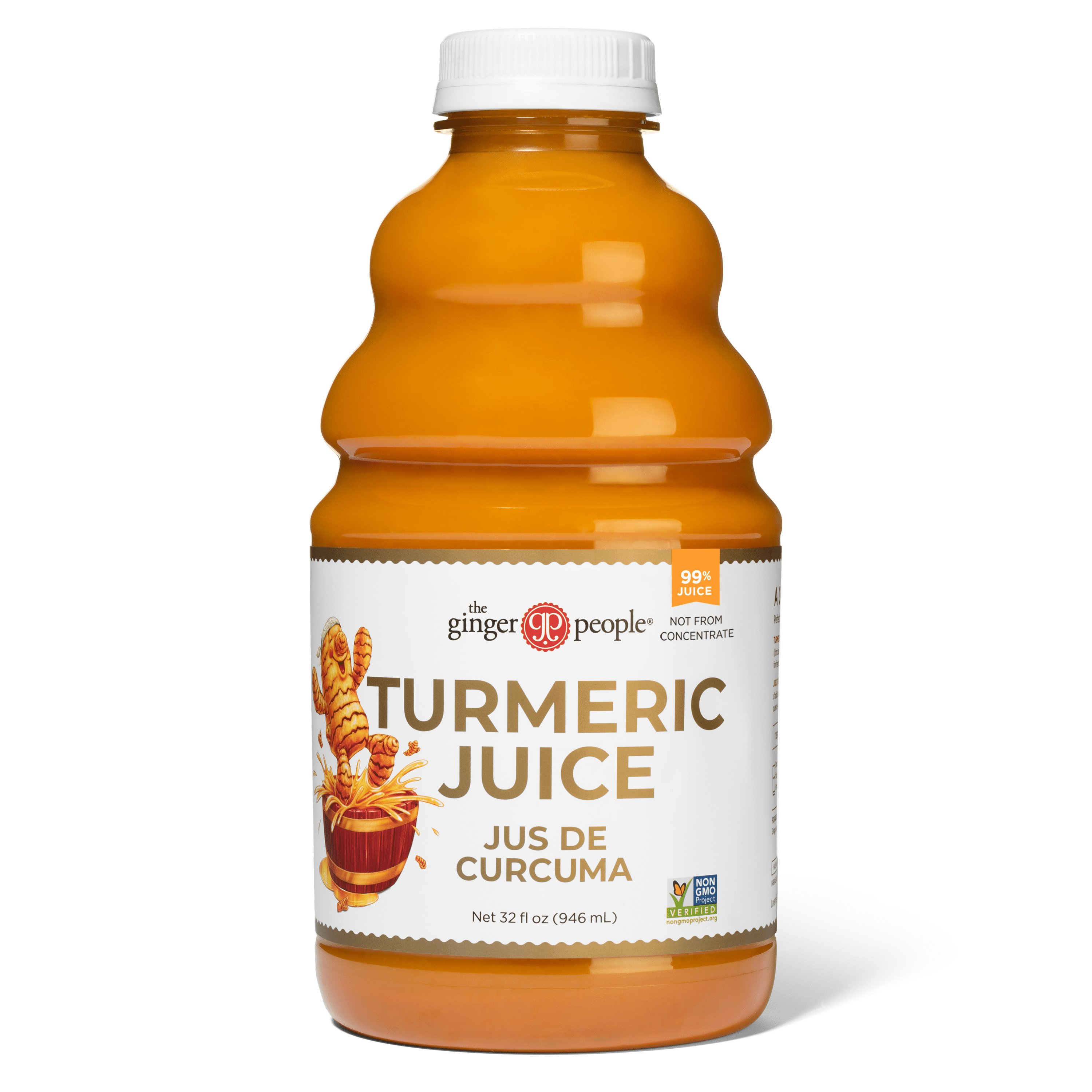 The Ginger People 99% Turmeric Juice - 32oz - Pack of 1