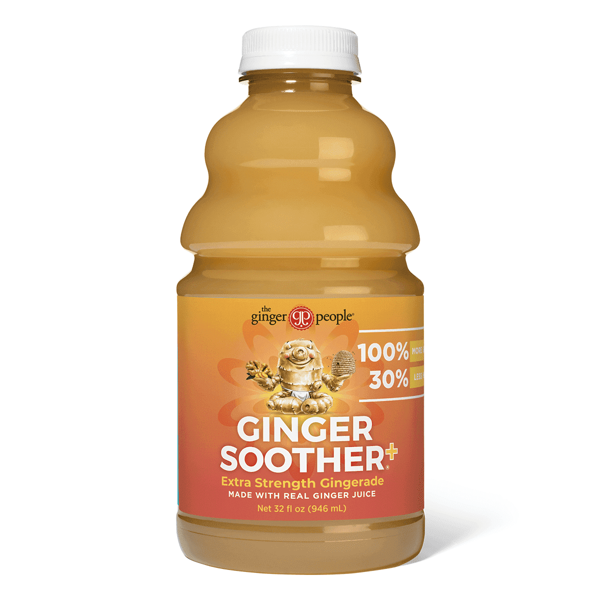 The Ginger People Extra Strength Gingerade Ginger Soother, More Heat ...