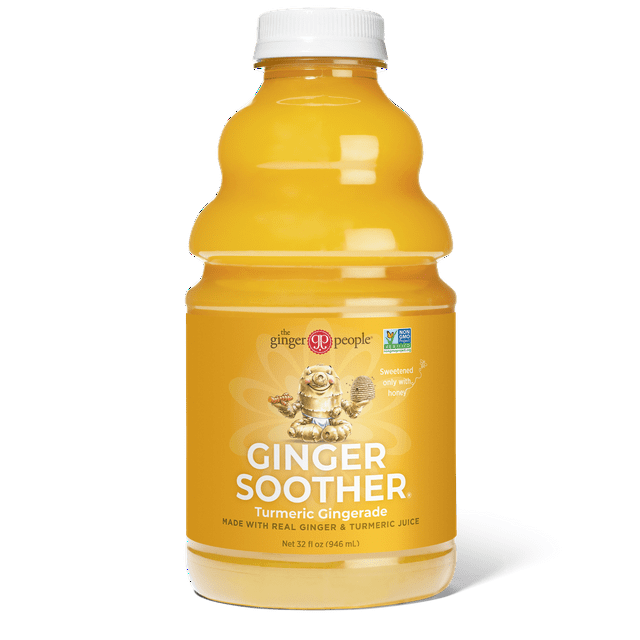 The Ginger People Ginger Soother Juice Drink with Turmeric 32 fl