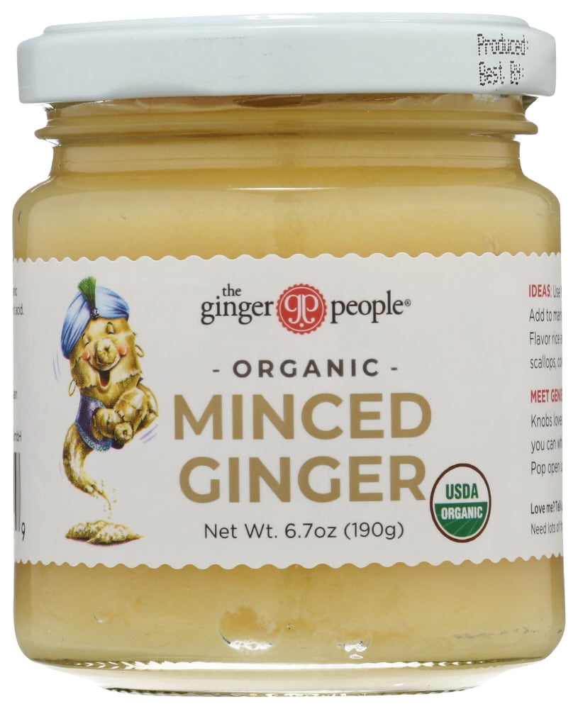 The Ginger People Organic Minced, 6.7 Oz Pack Of 12