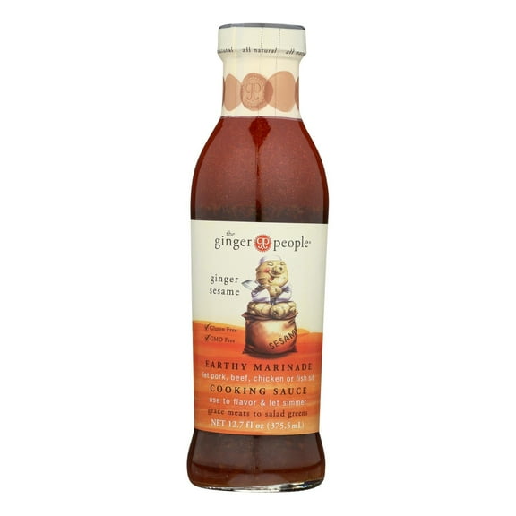 The Ginger People Sauce - Sesame - Case of 12 - 12.7 Fl oz.