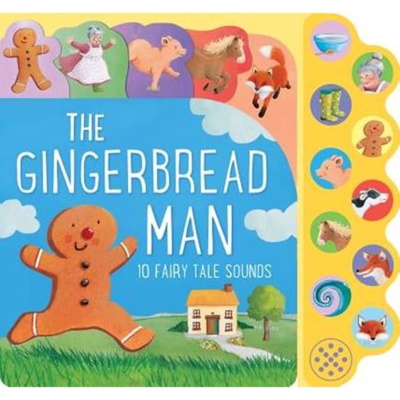 Pre-Owned The Gingerbread Man: 10 Fairy Tale Sounds (Board book) 1474860540 9781474860543