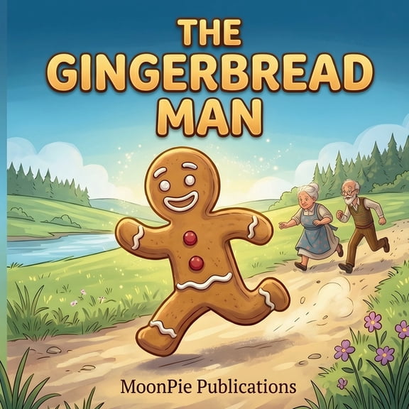 The Gingerbread Man: A Cinematic Illustrated Classic for Ages 3-6 Bedtime Read-Aloud Fairy Tale of Adventure, Cleverness, (Paperback)