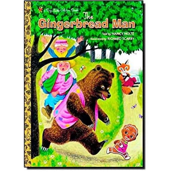 Pre-Owned The Gingerbread Man (Big Little Golden Book) (Hardcover) 0375825894 9780375825897