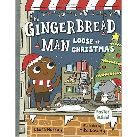Pre-Owned The Gingerbread Man Loose at Christmas by Laura Murray (Paperback)