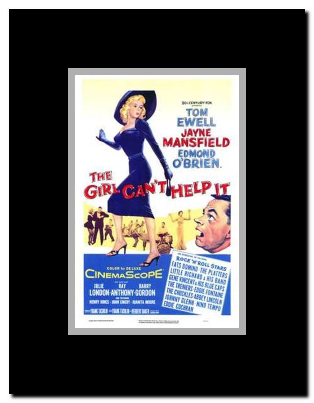 The Girl Can't Help It Framed Movie Poster