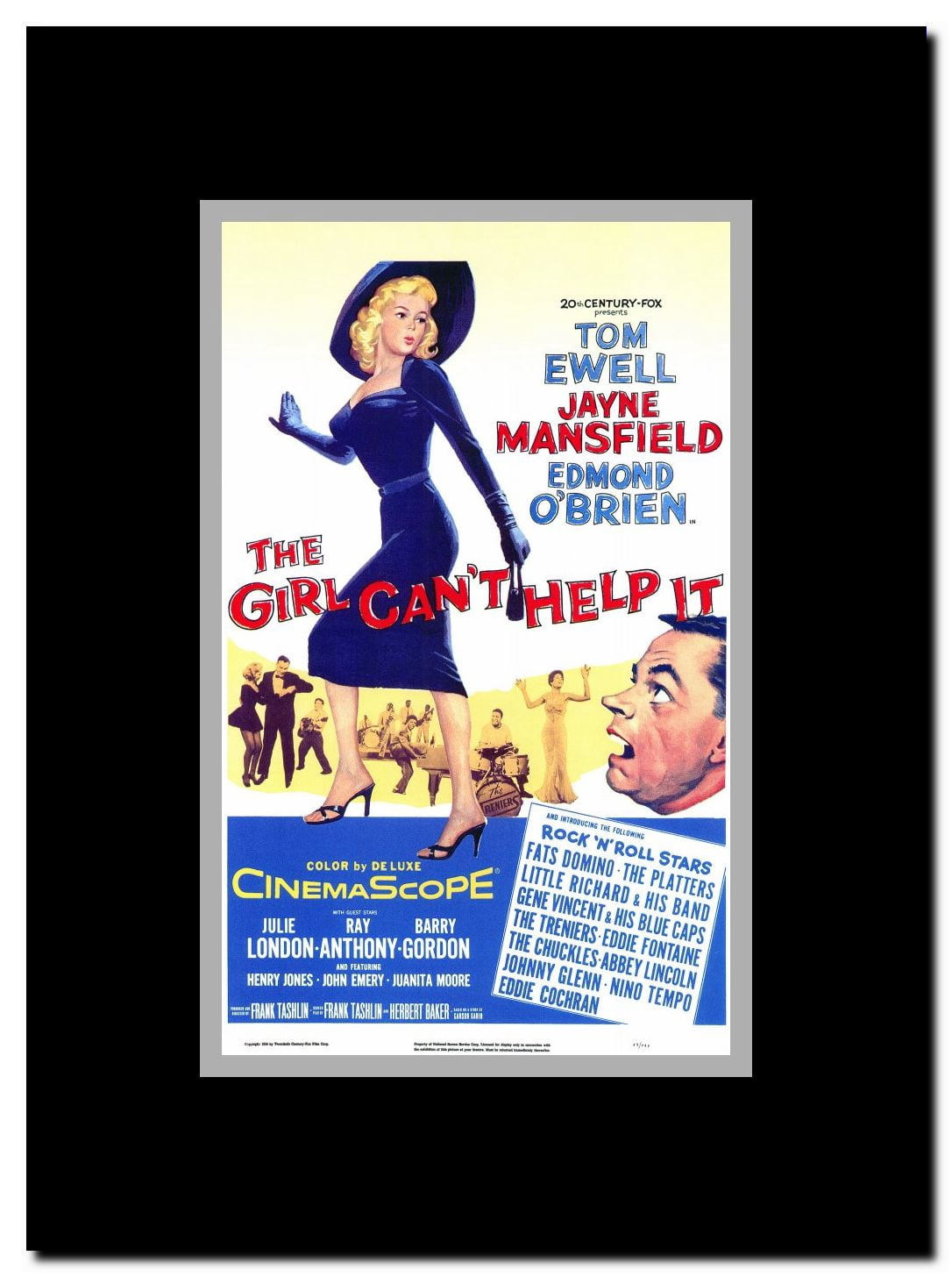 The Girl Can't Help It Framed Movie Poster