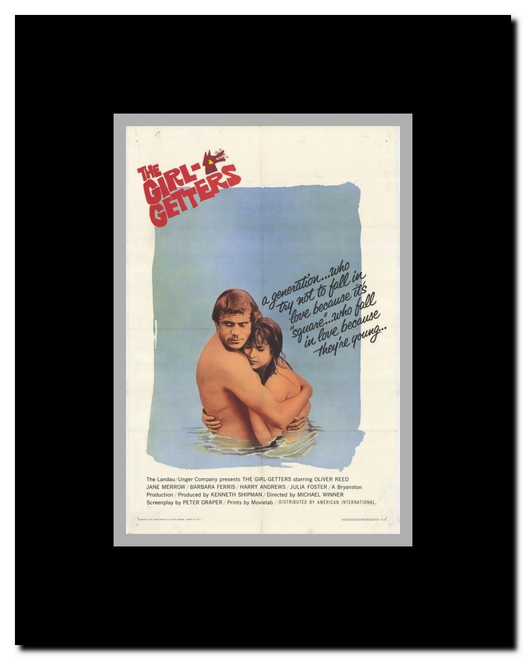 The Girl Getters Framed Movie Poster