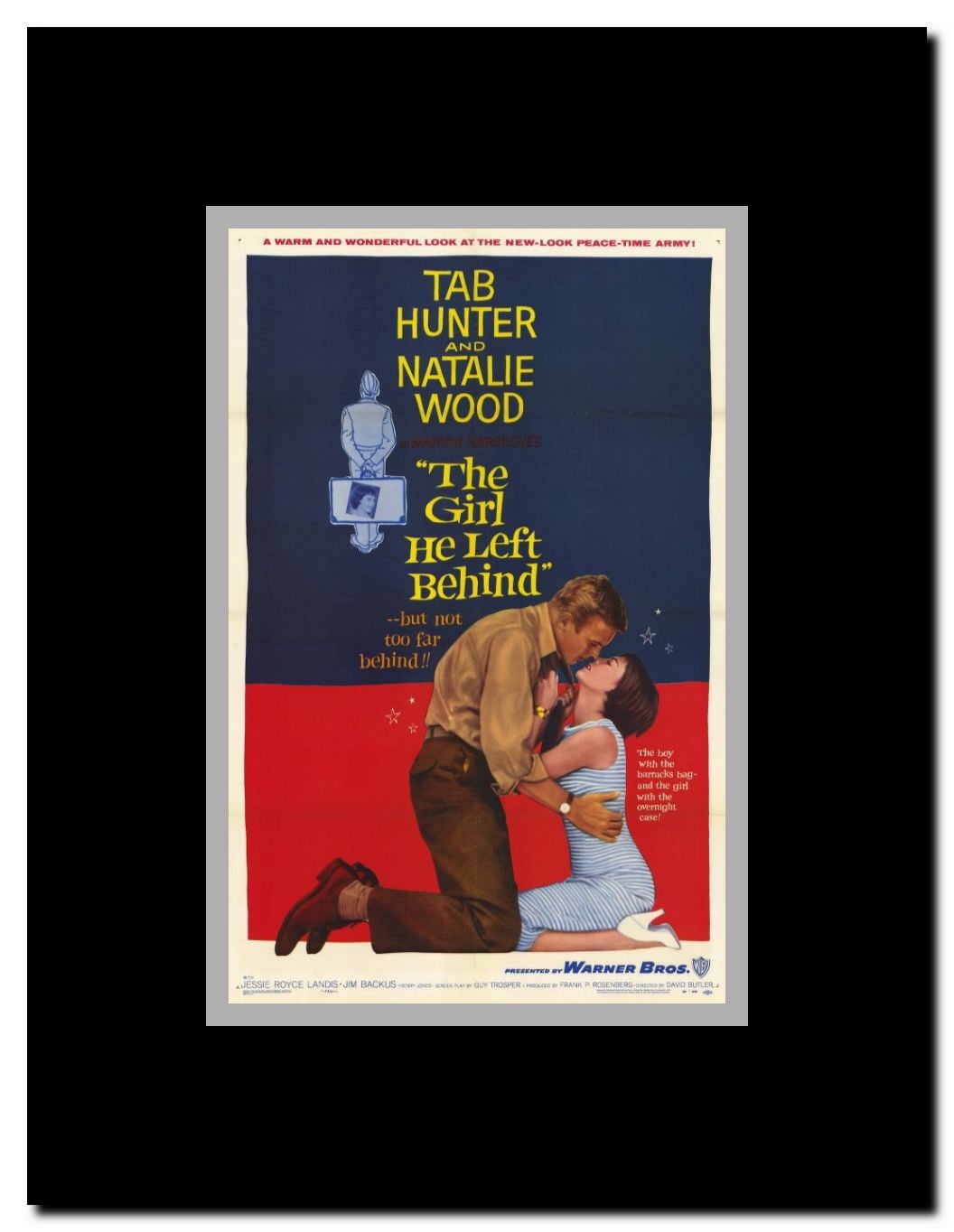 The Girl He Left Behind Framed Movie Poster