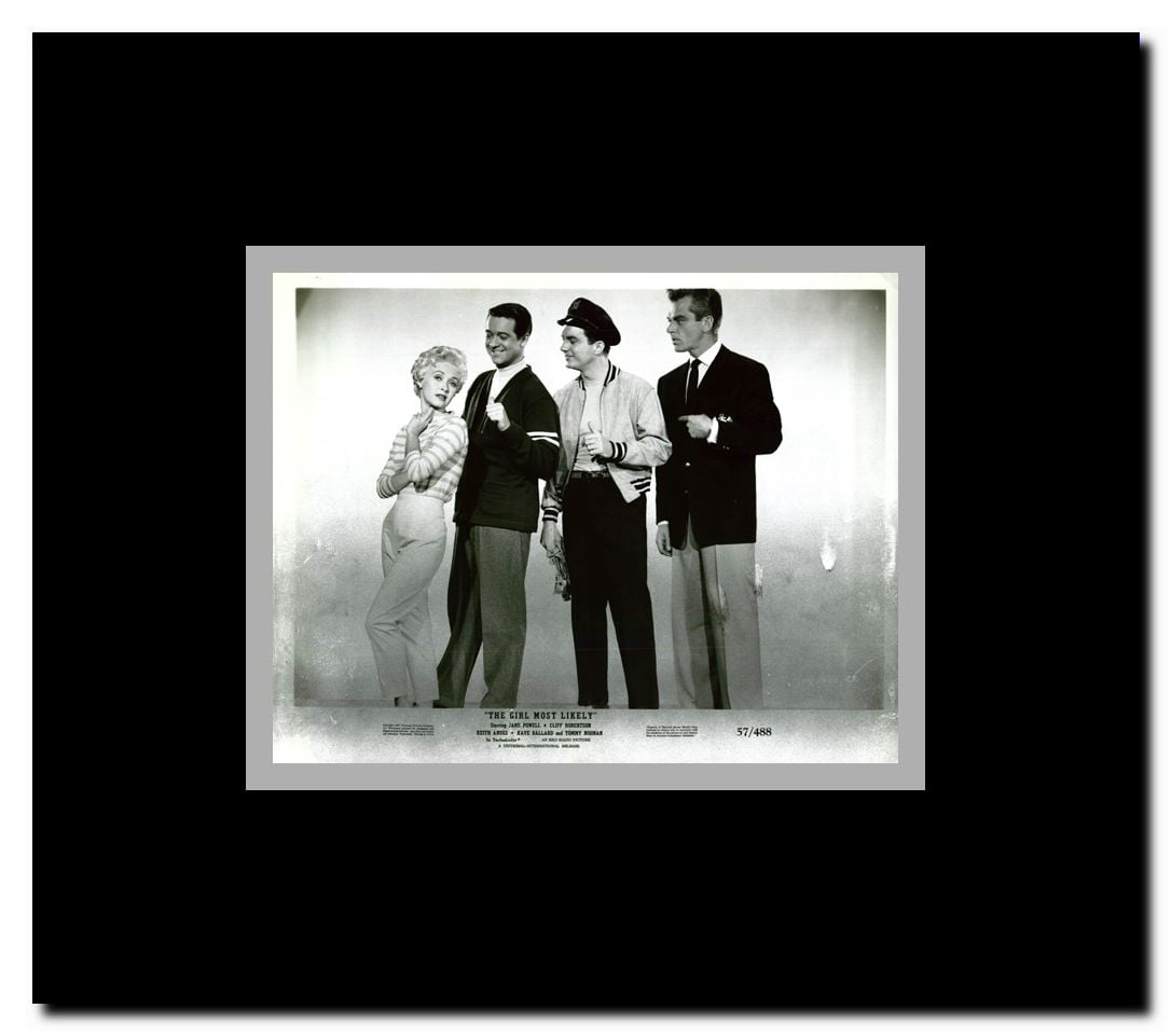 The Girl Most Likely Framed Movie Poster