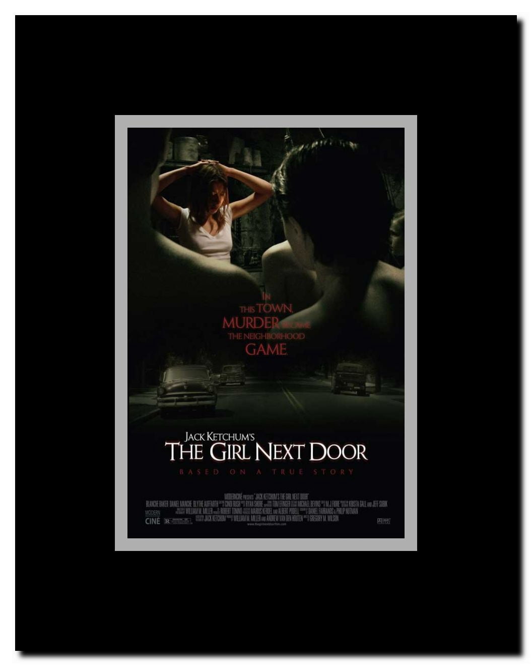 The Girl Next Door Framed Movie Poster