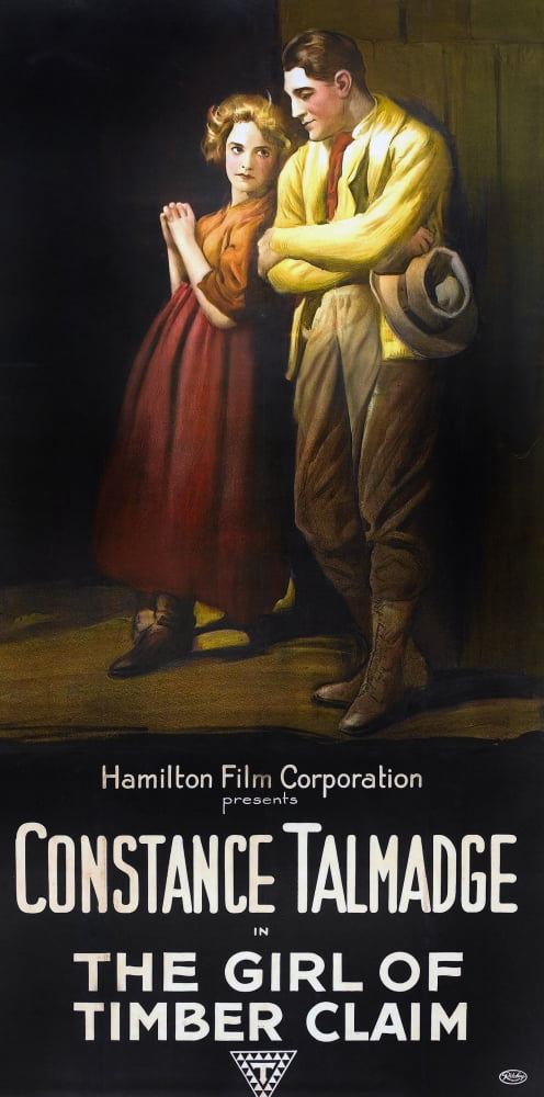 The Girl Of Timber Claim Canvas Art -  (11 x 17)