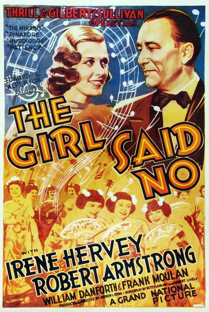 The Girl Said No Canvas Art - (11 x 17)