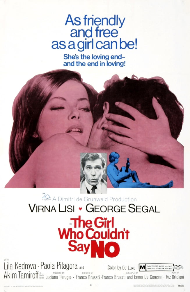 The Girl Who CouldnT Say No Canvas Art -  (24 x 36)