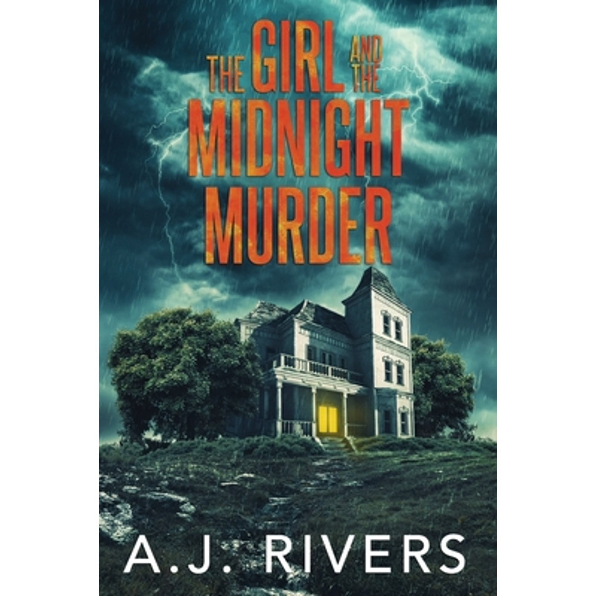 Pre-Owned The Girl and the Midnight Murder (Paperback 9798750079933) by A J Rivers