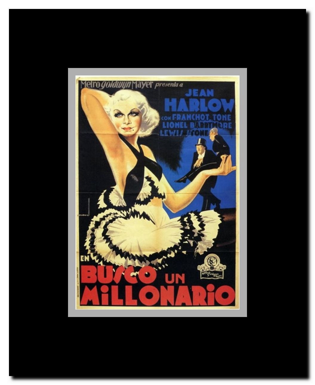The Girl from Missouri Framed Movie Poster