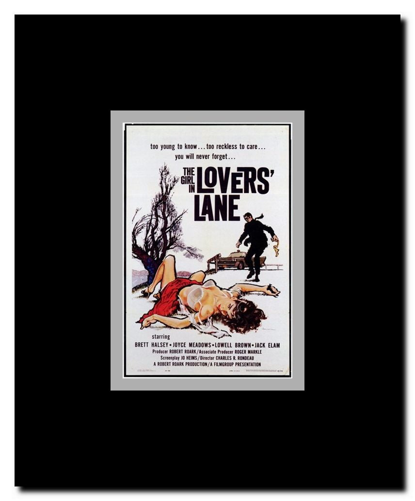 The Girl in Lovers Lane Framed Movie Poster