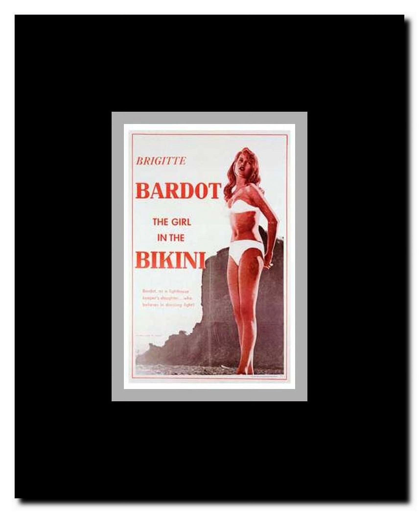 The Girl in the Bikini Framed Movie Poster
