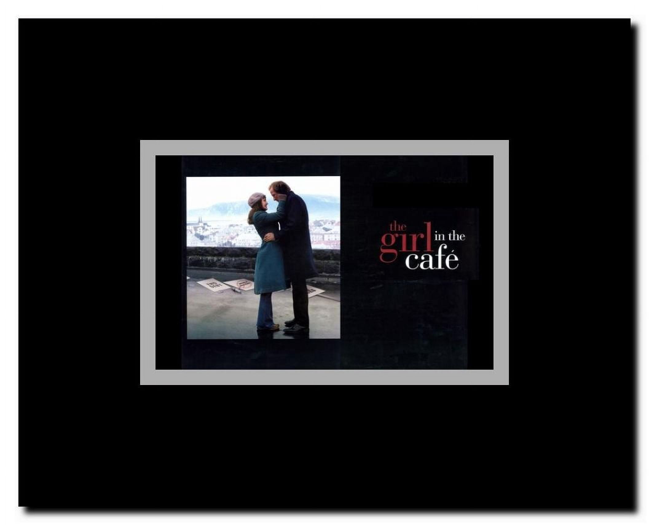 The Girl in the Cafe Framed Movie Poster