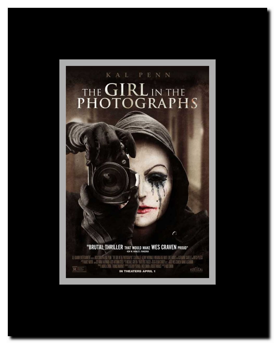 The Girl in the Photographs Framed Movie Poster