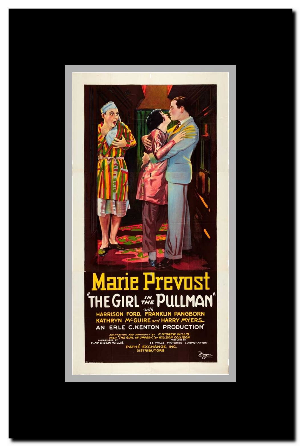 The Girl in the Pullman Framed Movie Poster