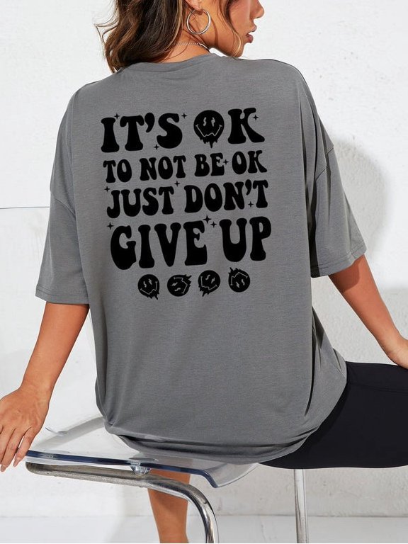 It's Ok t-shit oversized
