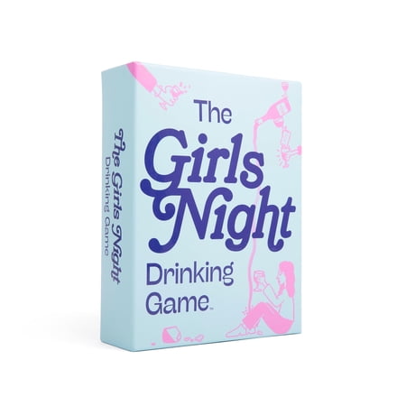 The Girls Night Drinking Game by DSS Games [Girls Night Out, Card Game, Bachelorette Party Games, Games for Big Groups, 21st Birthday Gift | Ages 21 and Up]