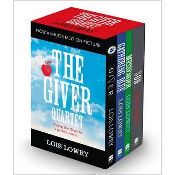 Pre-Owned The Giver Boxed Set: The Giver, Gathering Blue, Messenger, Son: The classic science-fiction fantasy adventure series for kids (The Giver Quartet) Paperback