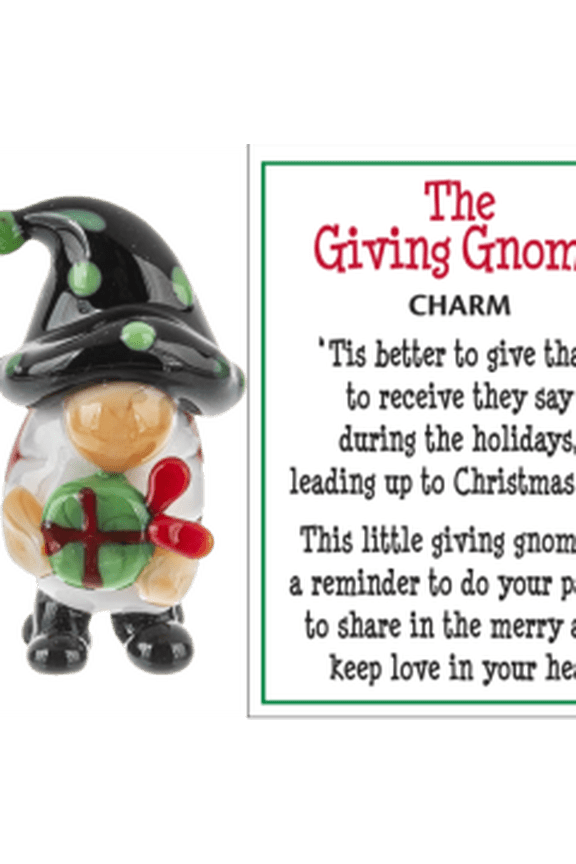 The Giving Gnome Charm