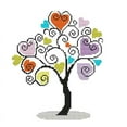thumbnail image 1 of The Giving Tree Stamped Cross Stitch Kits Needlework Wedding Christmas Gifts - 14CT 27x30cm, 1 of 6