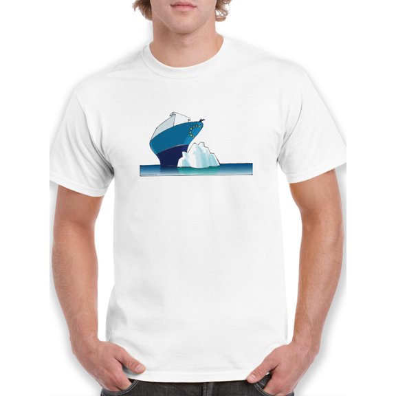 The Glacier T-Shirt Men -Wilfred Hildonen Designs, Male Large