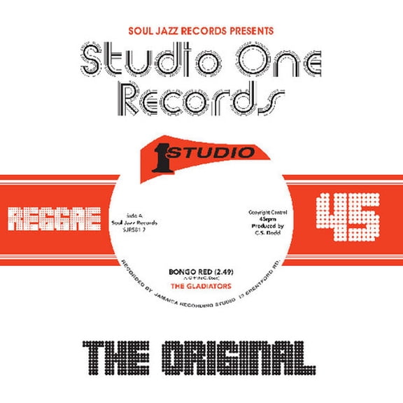The Gladiators - Bongo Red - Music & Performance - Vinyl [7-Inch]