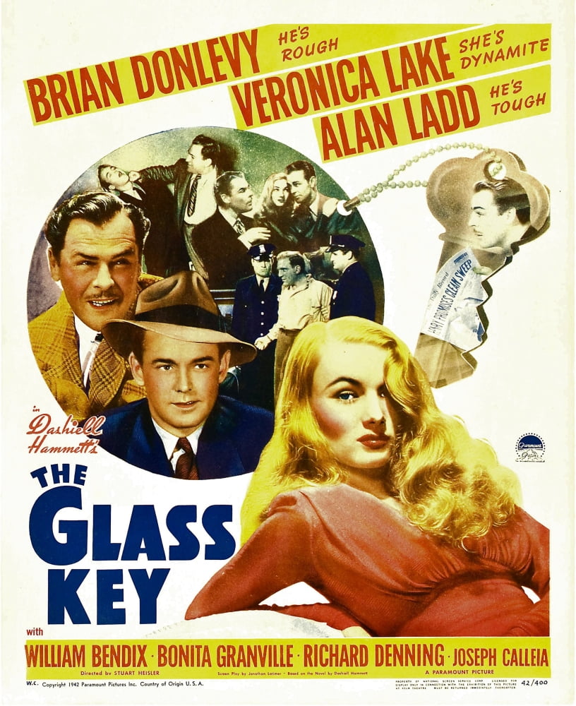 The Glass Key Canvas Art - (24 x 36)