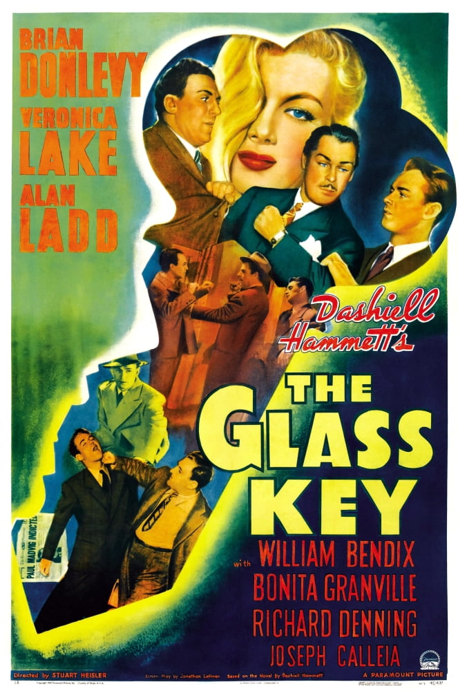 The Glass Key U Canvas Art -  (11 x 17)