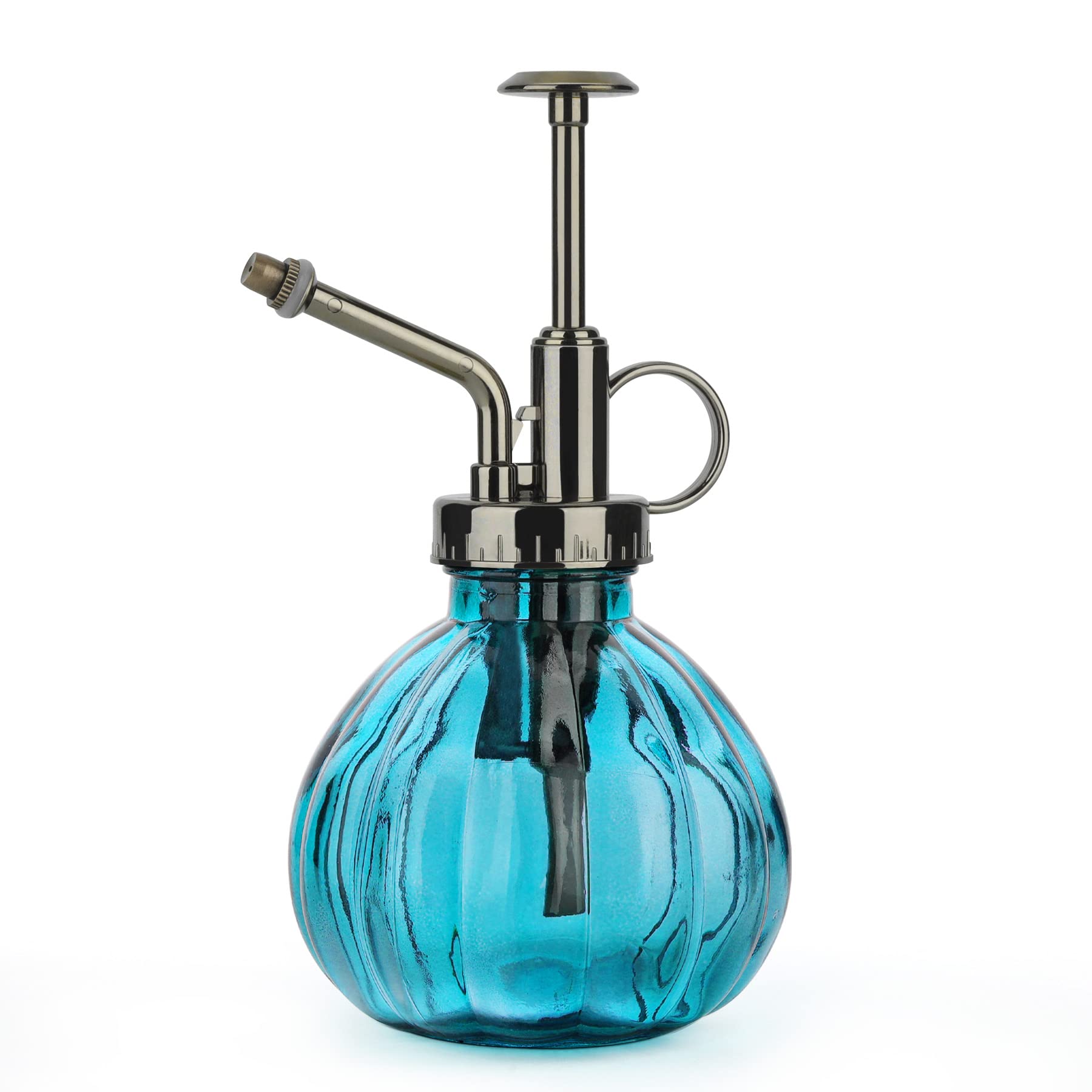 The Glass Plant Mister is a 200ml vintage spray bottle with a toppump